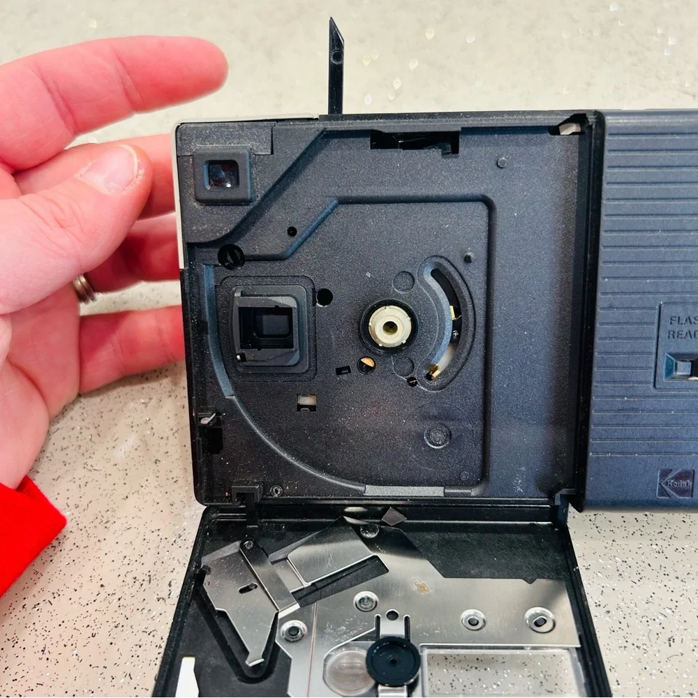 Kodak Tele-Challenger Disc Vintage Point &‎ Shoot Camera~Tested~Works~No Film